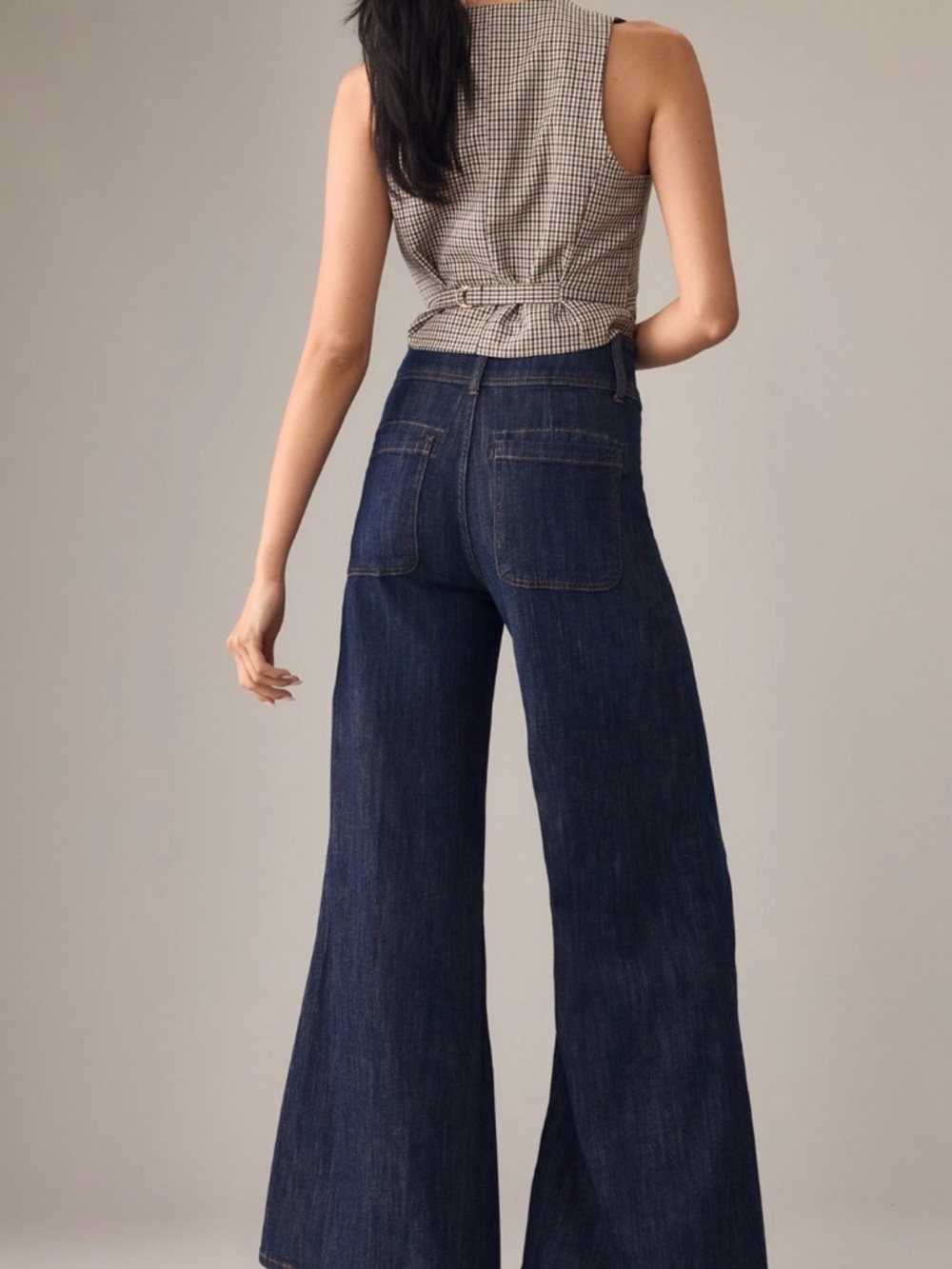 Pilcro SZ 28 High Rise Wide Leg Trouser Jeans